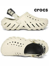 Echo Clog Sandals Beige - CROCS - BALAAN 2