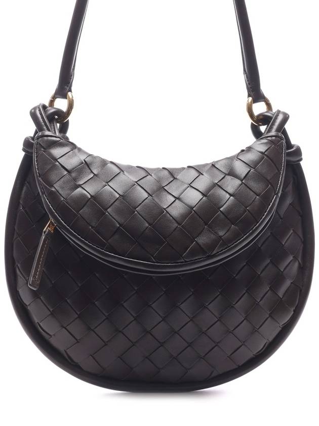 Intrecciato Gemelli Small Shoulder Bag Fondant - BOTTEGA VENETA - BALAAN 3