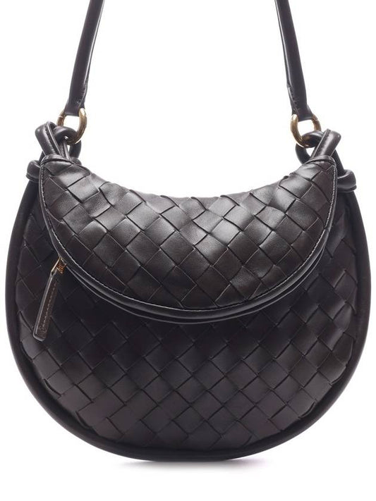 Intrecciato Gemelli Small Shoulder Bag Fondant - BOTTEGA VENETA - BALAAN 2