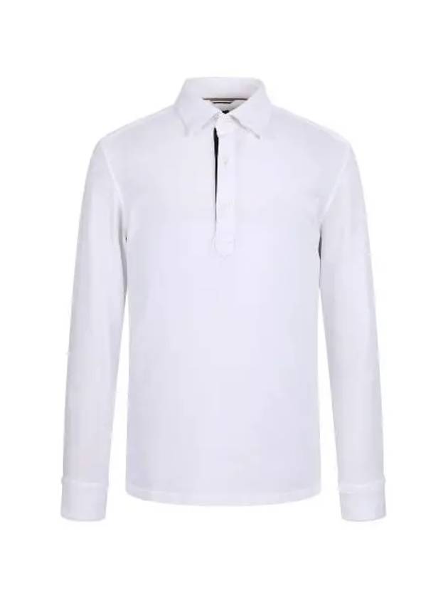 Cotton basic long sleeve polo shirt 50508916 100 - BOSS - BALAAN 1