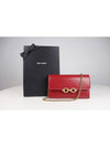 Le Maillon Chain Long Wallet Red - SAINT LAURENT - BALAAN 4