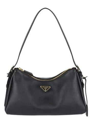 1BC229 2CYS F0002 Emme medium leather shoulder bag - PRADA - BALAAN 1