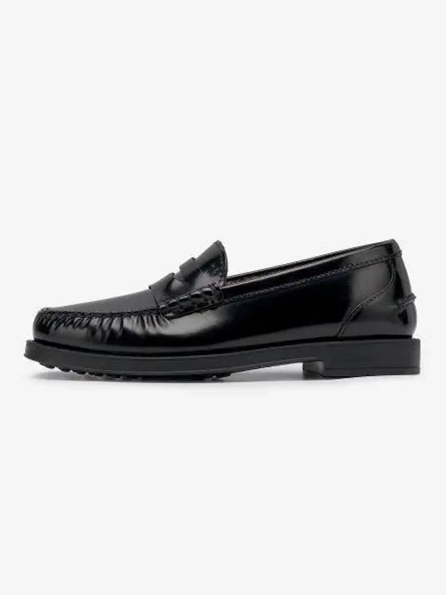 Leather Loafers Black - TOD'S - BALAAN 2