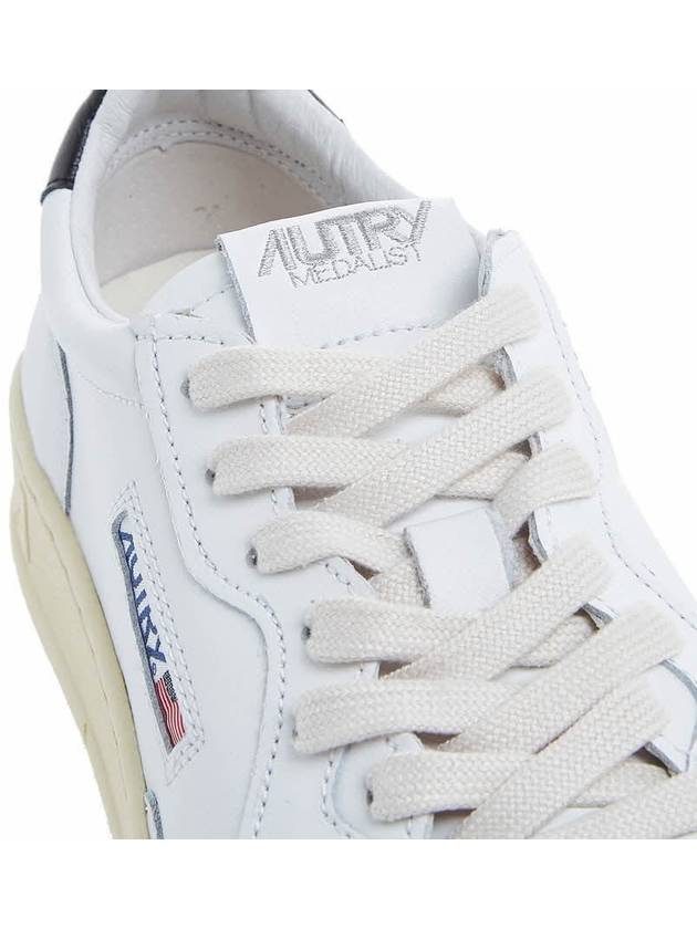 Medalist Black Tab Low Top Sneakers White - AUTRY - BALAAN 9