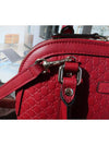 Microssima Small Dome Tote Bag Red - GUCCI - BALAAN 9