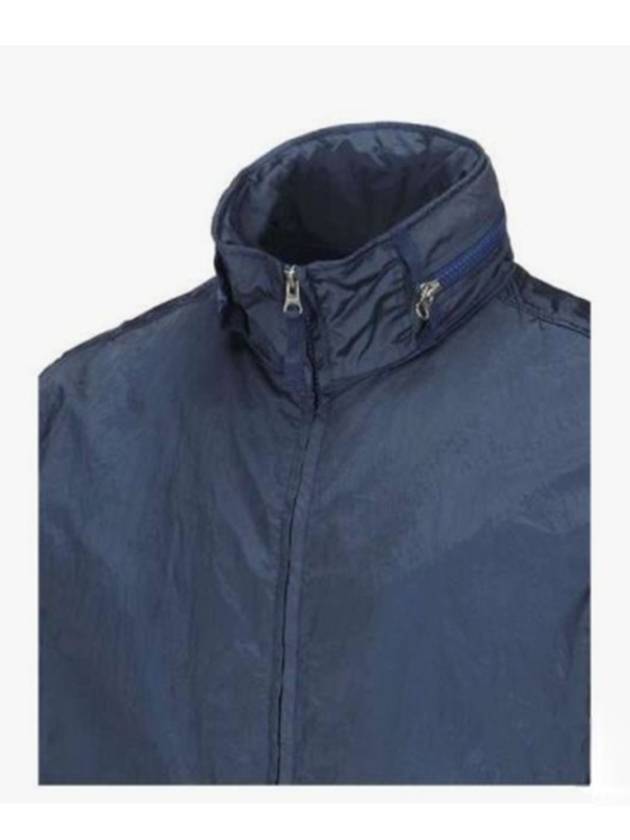 Men's Logo Patch Nylon Metal Zip-up Jacket Avio Blue - STONE ISLAND - BALAAN 2