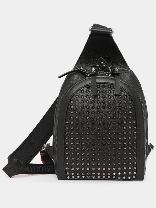 Loubifunk Backpack Black - CHRISTIAN LOUBOUTIN - BALAAN 3