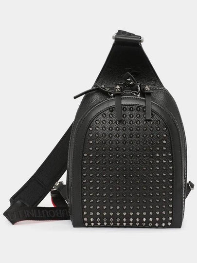 Loubifunk Backpack Black - CHRISTIAN LOUBOUTIN - BALAAN 2