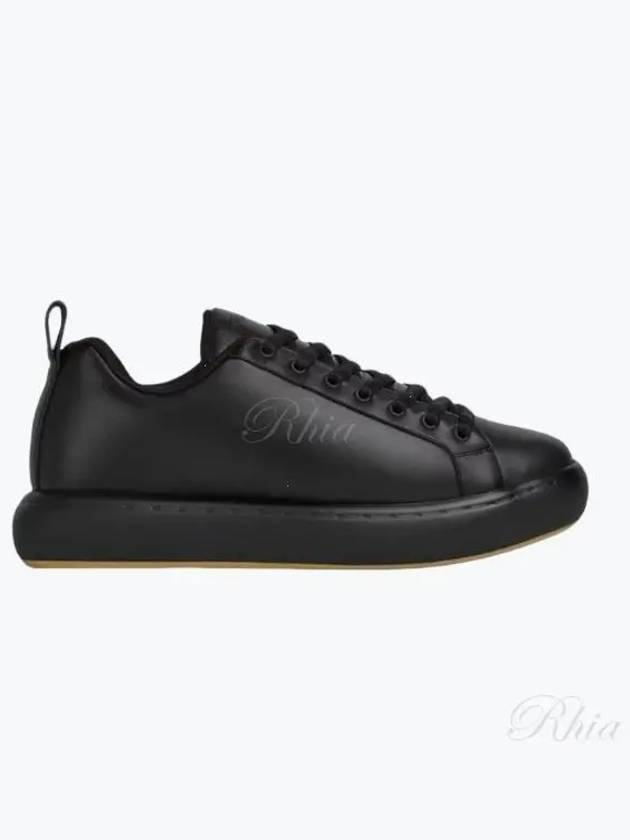 Pillow Leather Low Top Sneakers Black - BOTTEGA VENETA - BALAAN 2