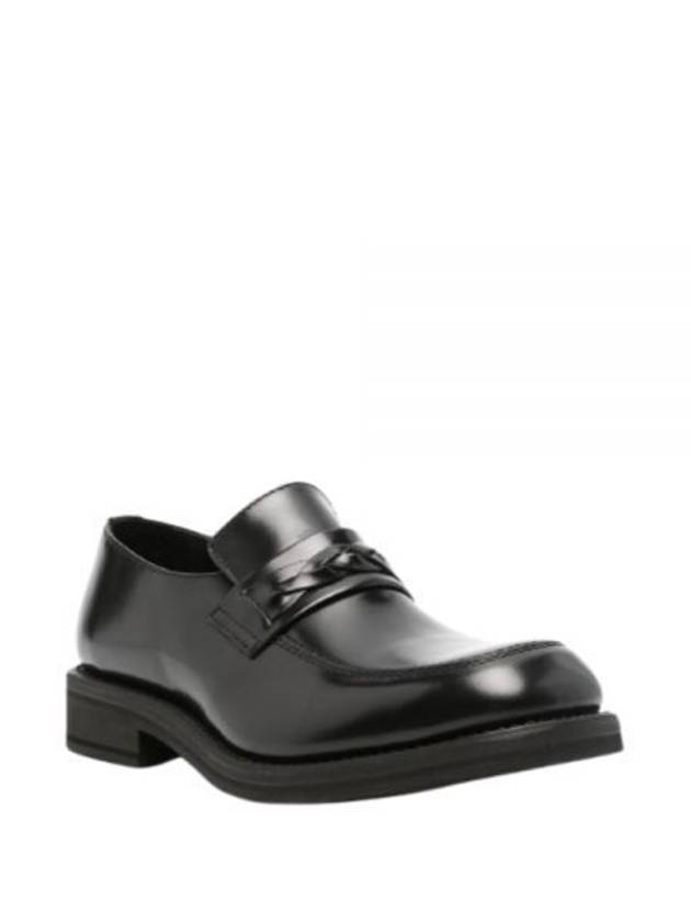 Nakano Glazed Leather Loafer Black - OUR LEGACY - BALAAN 2