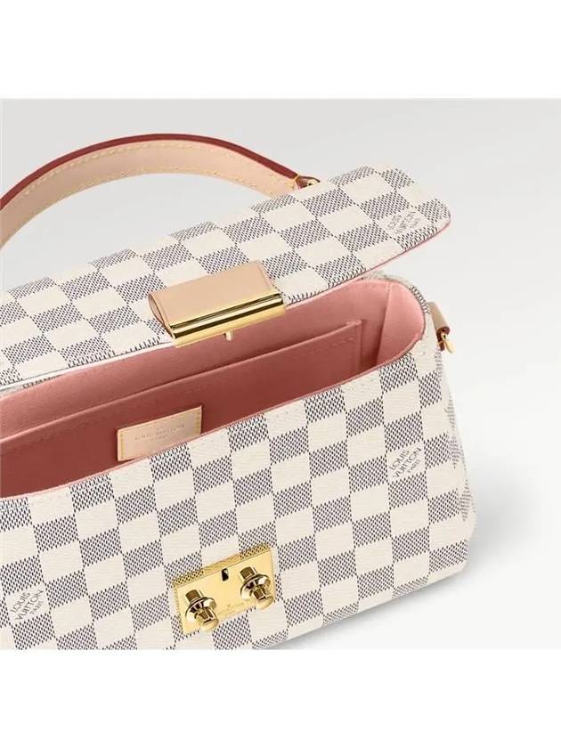 Croisette Damier Azur Cross Bag Cream - LOUIS VUITTON - BALAAN 8