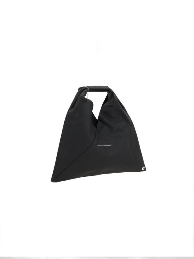 Japanese Leather Mini Tote Bag Black - MAISON MARGIELA - BALAAN 5