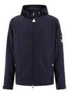 Etiache Rain Hooded Zip Up Blue - MONCLER - BALAAN 2