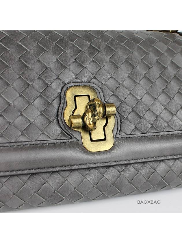 BT Knot Chain Olympia Bag Gray BT42BG001 - BOTTEGA VENETA - BALAAN 5