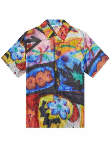 Landscape Daylight Print Box Short Sleeve Shirt - OUR LEGACY - BALAAN 1