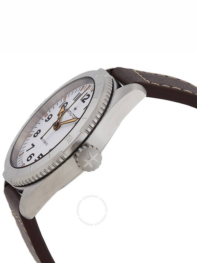 H70315510 Khaki Field Expedition Men s Automatic Leather Watch - HAMILTON - BALAAN 3