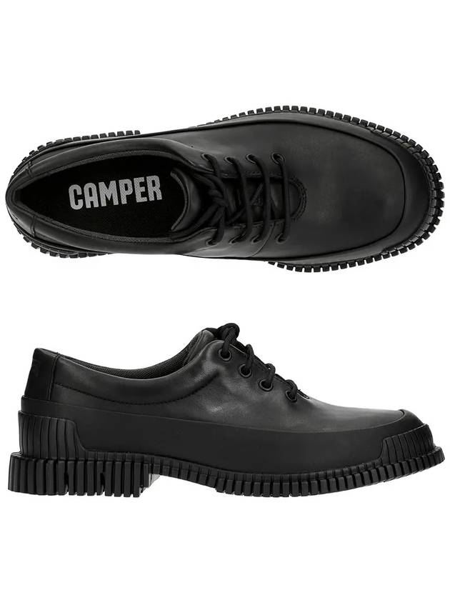 Fix Lace-Up Leather Derby Black - CAMPER - BALAAN 3