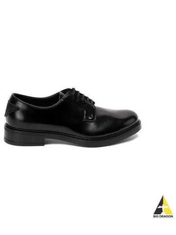 Triangle logo loafers black 2EG394 055 - PRADA - BALAAN 1