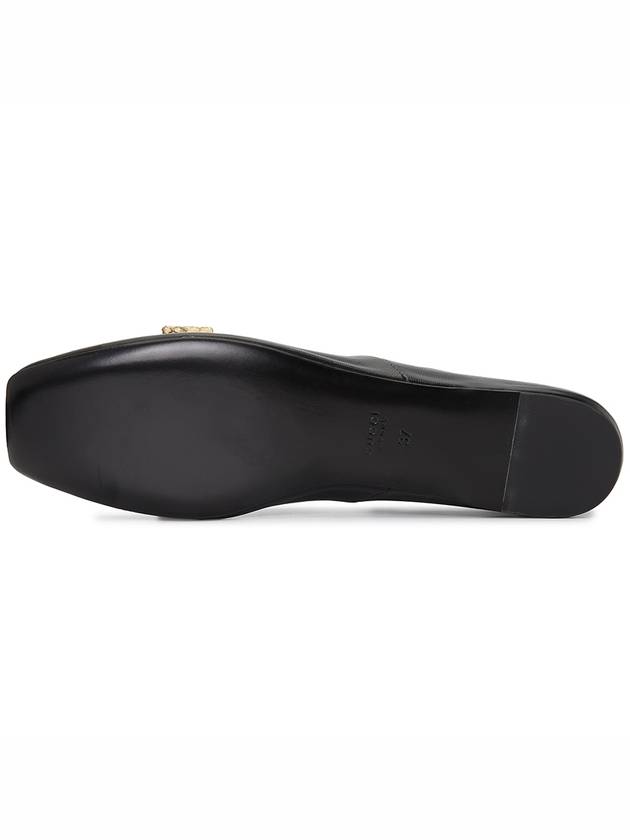 Double G Ballet Flats Black - GUCCI - BALAAN 7