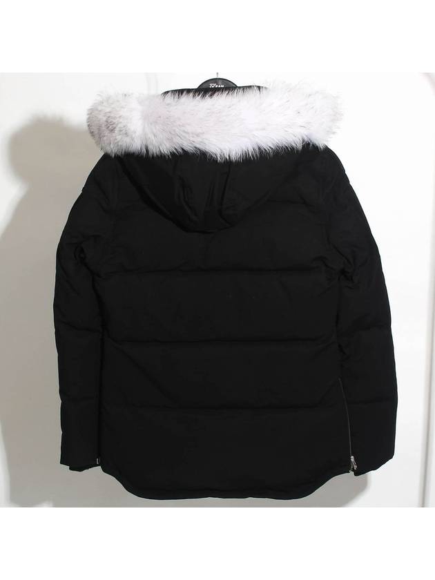 Original Threequarter Jacket White Fur Black - MOOSE KNUCKLES - BALAAN 3