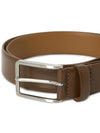 Logo Leather Belt Brown - HUGO BOSS - BALAAN 6