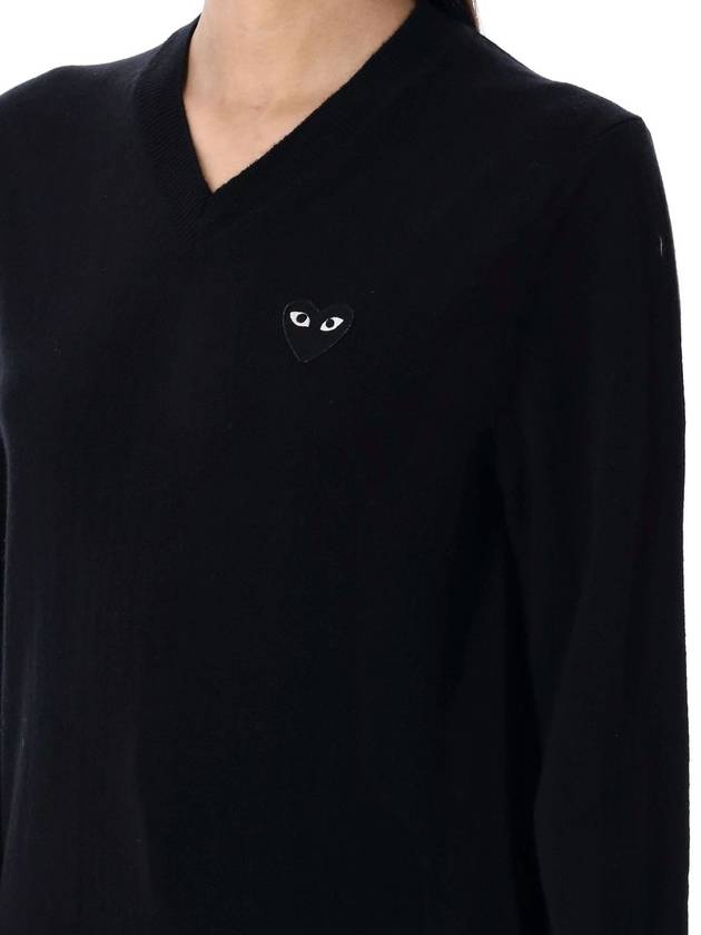 Wool V-neck - COMME DES GARCONS PLAY - BALAAN 3