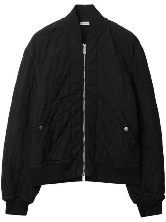 stand-up collar quilted bomber jacket 8083827 - BURBERRY - BALAAN 1