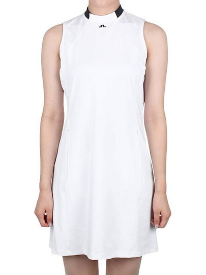 Golf Nena Short Dress White - J.LINDEBERG - BALAAN 2