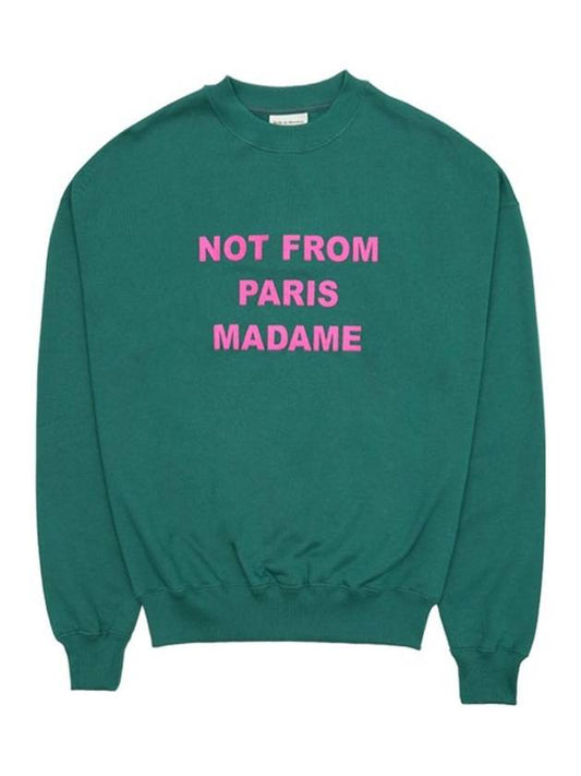 Drold Monsieur NFPM Printing Sweatshirt SW102 CO001 FGN - DROLE DE MONSIEUR - BALAAN 1