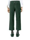 Men's Corduroy Straight Pants Dark Green - THOM BROWNE - BALAAN 4