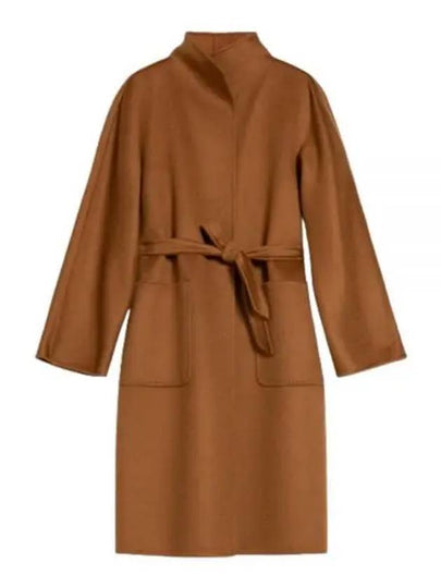 Lilia Cashmere Single Coat Tobacco - MAX MARA - BALAAN 2