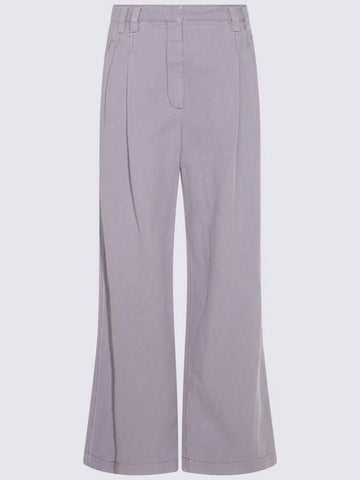 Brunello Cucinelli Pantaloni Purple Ash - BRUNELLO CUCINELLI - BALAAN 1