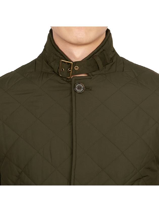 Men's Lutz Quilted Padding Brown - BARBOUR - BALAAN 10