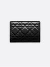 My Dior Pocket Half Wallet Black Cannage Sheepskin S6022ONMJ M900 - DIOR - BALAAN 5