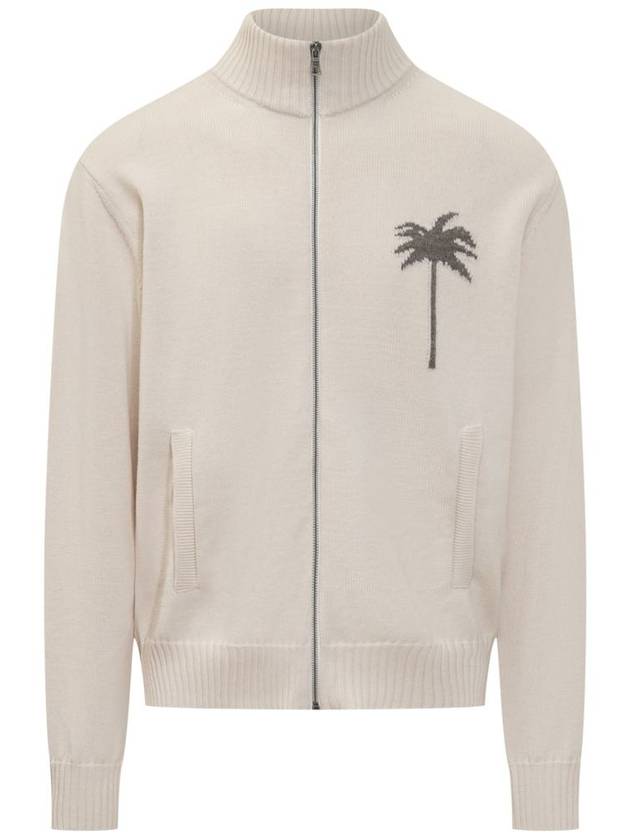 Palm Angels Palms Knit Track Top - PALM ANGELS - BALAAN 1