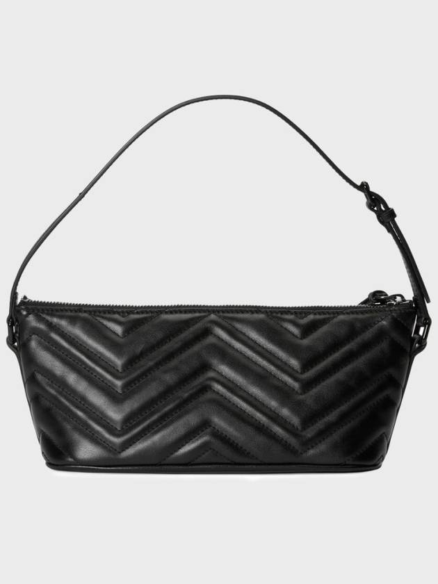 GG Marmont Quilted Shoulder Bag Black - GUCCI - BALAAN 5