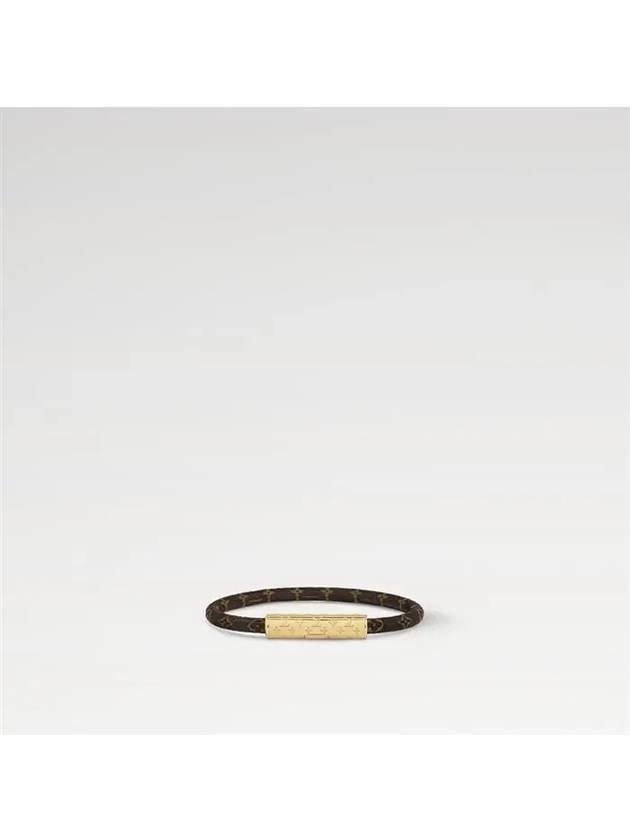 LV Confidential Monogram Canvas Bracelet Gold Brown - LOUIS VUITTON - BALAAN 2