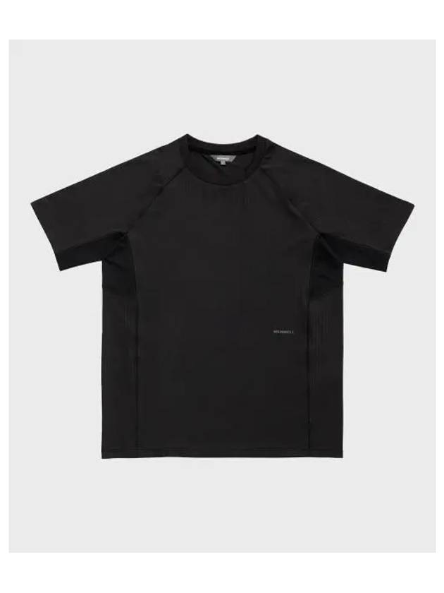 MERRELL MEN Trail Mesh Patch Short Sleeve T Shirt BLACK - MERRYMOTIVE - BALAAN 1