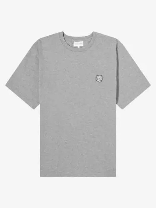 Bold Fox Head Patch Comfort Short Sleeve T-Shirt Grey - MAISON KITSUNE - BALAAN 2