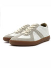 Height 4cm Increase German Army Low Top Sneakers White - SUPENER - BALAAN 4