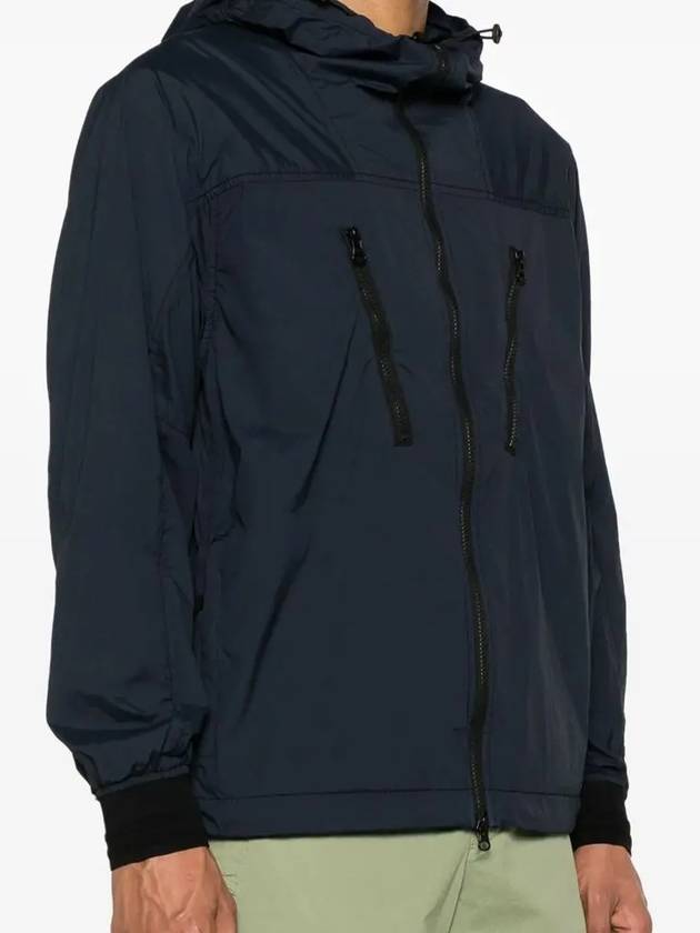 Skin Touch Nylon TC Hooded Jacket Navy - STONE ISLAND - BALAAN 4