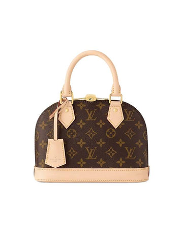 Alma BB Monogram Tote Bag Brown - LOUIS VUITTON - BALAAN 1