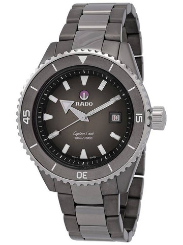 Rado Captain Cook High-Tech Ceramic Diver Automatic Grey Dial Men's Watch R32144102 - RADO - BALAAN 1