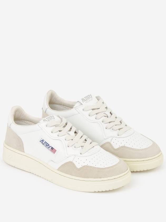 Medalist Suede Low Top Sneakers White - AUTRY - BALAAN 4