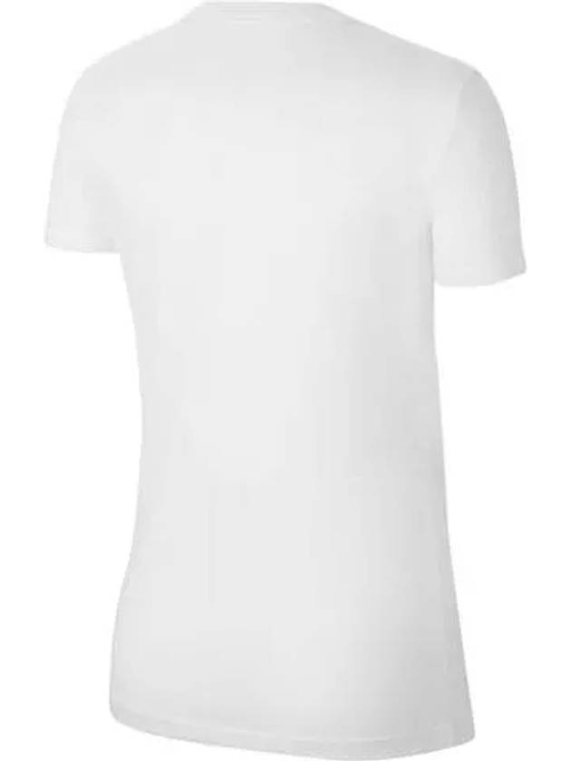 Women's Dri-Fit Park 20 Short Sleeve T-Shirt White - NIKE - BALAAN 3