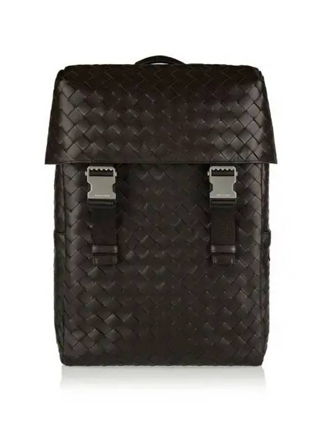 Intrecciato Flap Backpack Matt Fondant - BOTTEGA VENETA - BALAAN 2