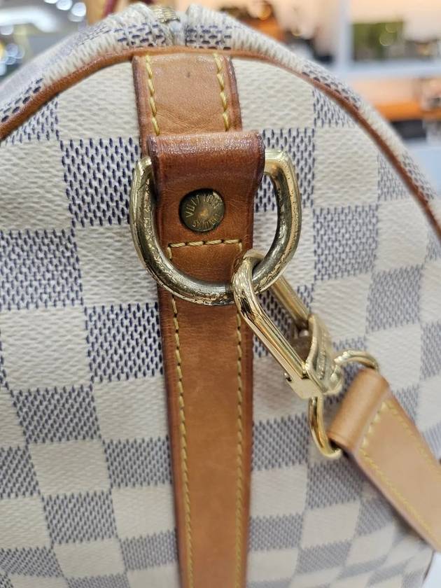 Damier Azur Speedy Bandoulier 35 N41372 - LOUIS VUITTON - BALAAN 7