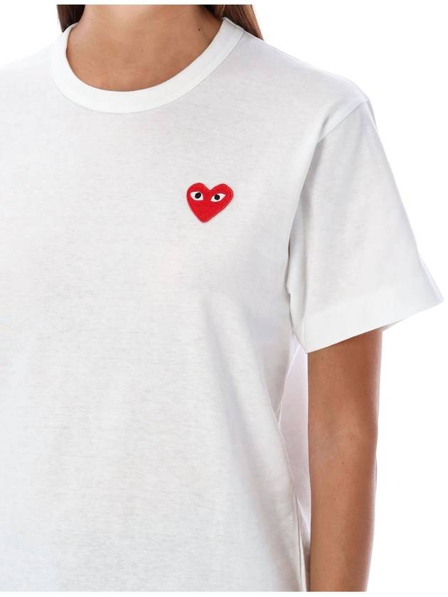 Classic heart patch tee - COMME DES GARCONS PLAY - BALAAN 3