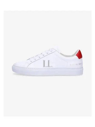 Retro Low Top Sneakers Red White - COMMON PROJECTS - BALAAN 2