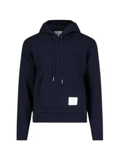 Men's Center Back Stripe Logo Patch Hoodie Navy - THOM BROWNE - BALAAN 2